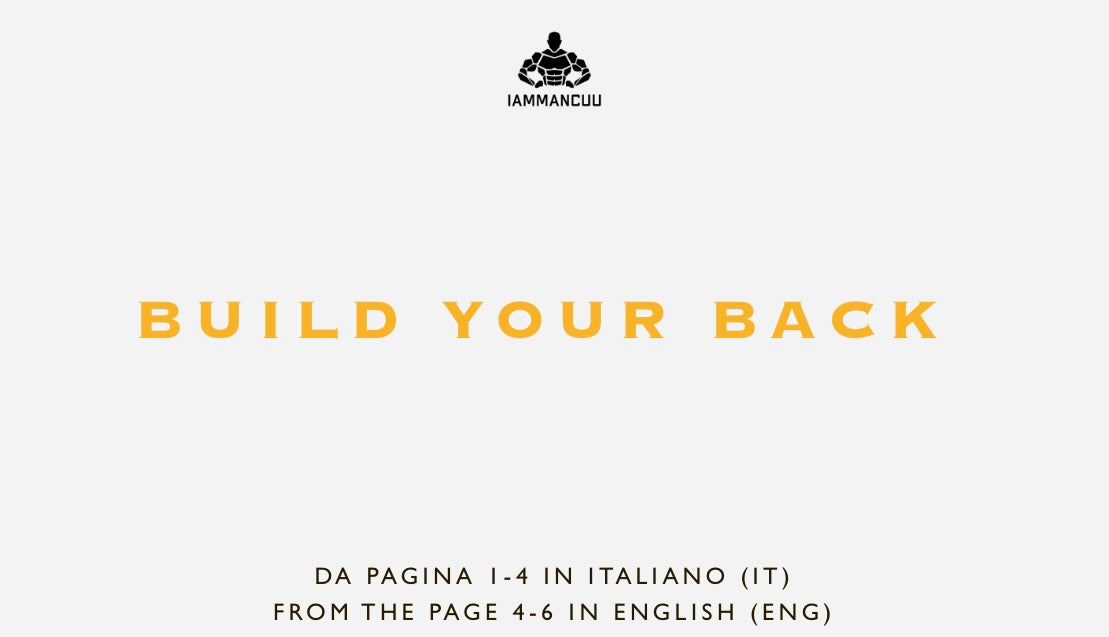 Build Your Back